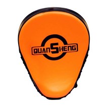 펀칭 미츠 복싱 MMA 산다 킥복싱 커브드 포커스 패드 펀치 미트 연습, PU EPE, 오렌지