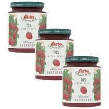 다보 라즈베리 잼 70% 후르츠 영국 Darbo Raspberry Jam 70% Fruit, 3팩