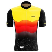 자전거복 봄 여름 싸이클 라이딩 의류 HUUB 남자 사이클링 저지 세트 여름 자전거 의류 유니폼 Maillot Ro, 15 Pic Color