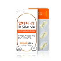 그린스토어 알티지 클린 오메가3 약국정품, 3, 30정, 30정