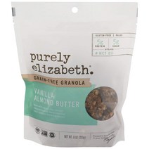 퓨럴리엘리자베스 그레인-프리 그래놀라 바닐라 아몬드 버터 + MCT 오일, 1개, 227g