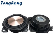 바닥 우퍼 자동차 Tenghong 2pcs 2.75 인치 스피커 8ohm 20w 로즈, 없음