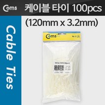 케이블 타이(마운트형/100pcs) CHS-120PT, 단일 수량