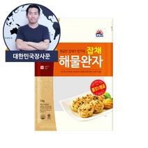 대한민국장사꾼 사조오양 잡채 해물완자 1kg, 3개