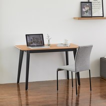 상도가구 더메종 비치+블랙 1200 1500 1800 식탁 티테이블 다이닝테이블 2인식탁 4인식탁 6인식탁, 1200식탁_CO_M384