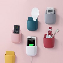 벽부착 박스 벽걸이 정리함 미니 소품함 쇼파수납 바스켓, 블루