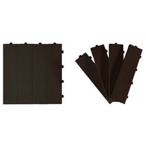 테크시공 조립마루 거실꾸미기 테크타일 1P 셀프시공 바닥재 데코용타일 어