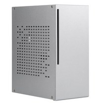 서버랙 a07d 미니 itx 케이스 수평 컴퓨터 섀시 htpc 호스트 케이스 소형 1u, 은
