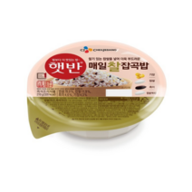CJ제일제당 햇반 매일 찰잡곡밥 210g, 24개
