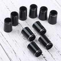 10pcs 골프 Ferrules 블랙 플라스틱 8.5X16X12.2mm / 9.5X19X13.4mm 0.335/0.370 팁 다리미/나무 액세서리, 02 0.370