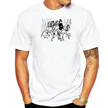 승마용품 남성 T 셔츠 3 라이딩 말 기사 o 목 티 플러스 사이즈 S5xl, 07 Men white_03 S