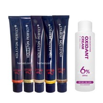 웰라 콜레스톤 플러스 염색약 80g+산화제100ml 네츄럴 브라운/컬러컨트롤, 컬러컨트롤 실버