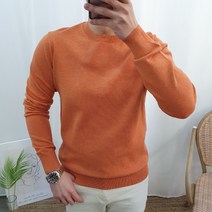 굿데이마이트 24 Color 남녀공용 부드러운 캐시미어 라운드 니트