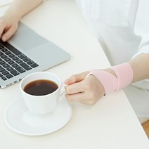 라이크스킨 손목 보호대 국산 아대 헬스 여성 얇은 1mm, 손목보호대, 핑크