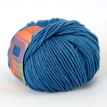 [앵콜스] 피카소울실 6ply (낱개) 뜨개실 털실, 51 인디블루 (30g)