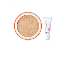 아이소이 스킨케어 쿠션 파운데이션 SPF38 PA++ 리필 + 수분폼 7ml 세트, 7세트, 21호(쿠션)