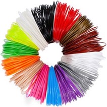 Dikale 3D 인쇄 재료 3m x 12 색 3D 펜 필라멘트 PLA 1.75mm 플라스틱 리필 3D 드로잉 펜 144, 12Color 36 PLA