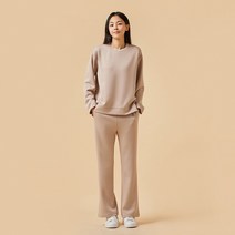 [JAJU/자주] 여 올데이 소프트 쿠션 스웨트 셔츠_크림