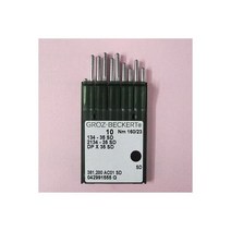 10 Groz-Beckert 134-35 SD DPX35 SD Leather Point 재봉틀 미싱 Needles, Size 19 (Metric Size 120)