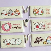 몰랑이 파우치 필통 7세 생일파티 답례품 5개 편한정리 필기세트 미술용품