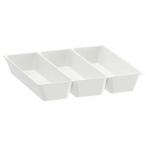 이케아 IKEA 식기도구트레이 화이트 32x31x5cm 폴리프로필렌, 1개, 이미지참조