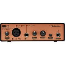스타인버그 USB 오디오 인터페이스 UR12 블랙 구리 모델 UR12B