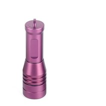 원래 CREE XM-L2 U3 D53 다이빙 LED 손전등 토치 오프 방수 수중 80M 14500 AAA 배터리 전구 PURLE 블랙, Option D