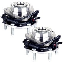 ECCPP 2PCS Wheel Hub Bearing fit for Buick Rainier Chevy Trailblazer EXT GMC Envoy XL XUV Isuzu Asce, 1, ECCPP 2PCS Wheel Hub Bearing f