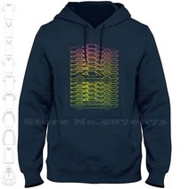 흄후드 308 스트리트웨어 스포츠 후드 티 스웨터 페라리 레트로 뉴 웨이브 신스 베이퍼 1980S 레인보우 리, [04] XL, [03] M-Hoodie-Navy