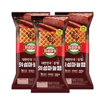 의성마늘햄 440g 2개+1개 고담백 술안주 도시락반찬 야식안주, 2개