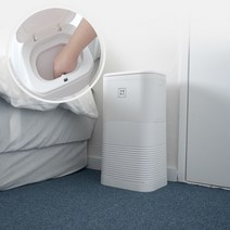 가정용 냄새차단 기저귀 쓰레기통 이중차단 원터치 휴지통, 단품, (추가)리필봉투