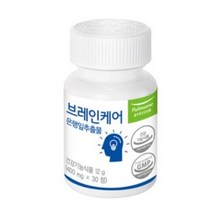 풀무원건강생활 브레인케어 은행잎추출물, 6개, 30정