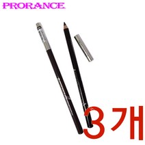 프로랑스 우드 아이라이너 펜슬 3개, 02블랙