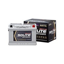 현대 i30 뉴블루드라이브 쏠라이트 자동차 배터리 AGM70L, 없음, 1개
