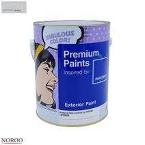 건물외벽페인트 냄새없는페인트 무광 회색 4L 4종 택1 헬로우라이프, 색상_회색18-0601