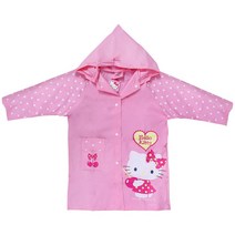 헬로키티 아동용 핑크 우의