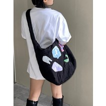 제니백 플리츠 크로스백 패딩가방 대용량 클라우드백 퀼팅크로스 코스패딩백