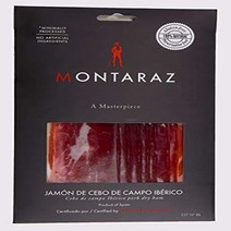 Montaraz Iberico ham Sliced ( Jamon Iberico loncheado)-Free Range- 2 ounces (5 sachets-2 oz each) nu, 1