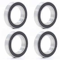 6802 14 2RS 베어링 14*24*5mm 4Pcs ABEC 3 자전거 허브 전면 후면 허브 휠 볼 베어링 6802 2RS|Bearings|