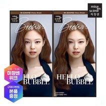 미쟝센 올뉴 헬로버블 6N 초코브라운 30G 2입, 단일수량