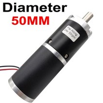 저속 모터 속도 조절 미니 유성 기어드 금속 기어 박스 고 토크 직경 마이크로, 24v 50rpm 49kg.cm