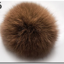 나은몰 여우털 방울(중) 폭스퍼 Fox Fur 악세사리 부자재 용품, (중)_10크림 초콜렛