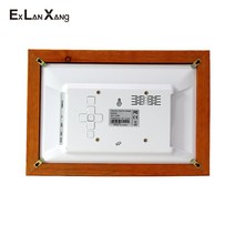 전자액자 디지털사진액자 메뉴보드 15.6 인치 LED 백라이트 HD 1920x1080 전체 기능 디지털 사진 프레임 전, 01 Black_03 영국 플러그