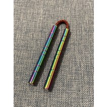 컬러 팬시 핑거 스틱 미니 쌍절곤 익스트림 쌍절곤 회전 스틱 포켓 쌍절곤-11857, 옵션02