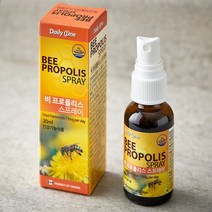 데일리원 프로폴리스 스프레이 목에뿌리는 약 비염에좋은 영양제 만성 염증 오랄 몸속 제거, 30ml(1개월분)