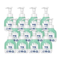 유한양행 SAFE365 용기형 핸드워시 그린샤워향, 12개, 350ml