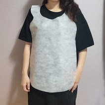 방씨아들 업소용 일회용 앞치마, 500매, 화이트(기본형)