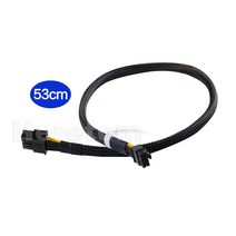 HP DL380 G10 및 Nvidia K80/M40/M60/P40/P100 용 PSU 8 핀 PCI-E GPU 비디오 카드 전원 케이블, 한개옵션0
