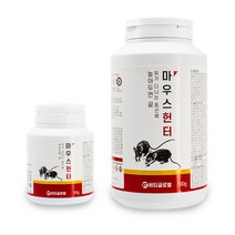 마우스헌터 놓아두는 쥐약 쥐퇴치 블럭 생쥐 방제 방역 쥐똥 박멸 혈액응고제 비티글로벌, 마우스헌터 100g, 1개, 1개