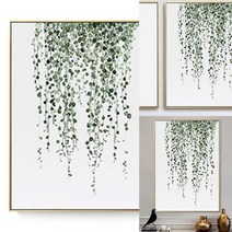 세로형 넝쿨 현대식 액자(60CMX80CM) 집들이선물그림 그림장식 서양화그림
